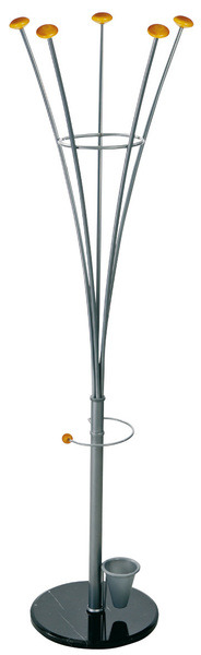 Alco AL-2803 Kapstok Metaal Zilver 5 Haken