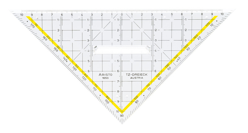 Aristo AR-1650/2 Tekendriehoek 22