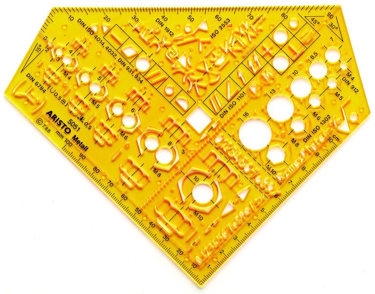 Aristo AR-5051 Sjabloon "metaalbewerking"