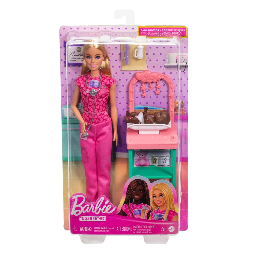 Barbie Career Baby Dokter Speelset