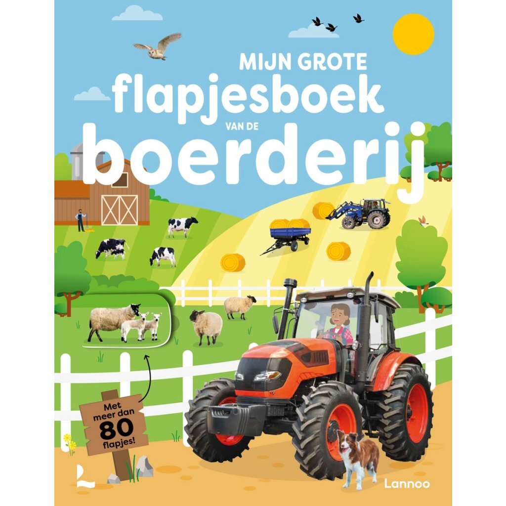 Boek Mijn Grote Flapjesboek van de Boerderij