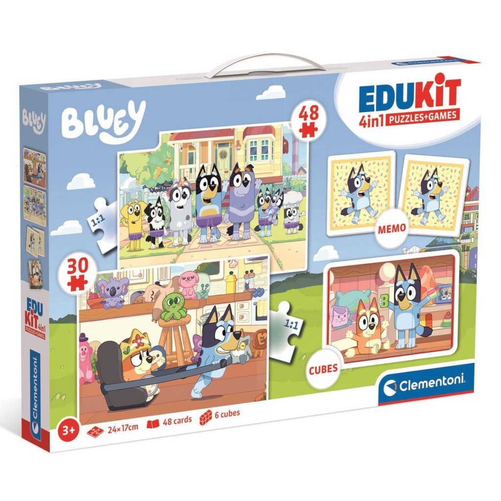 Clementoni Edukit 4in1 Bluey