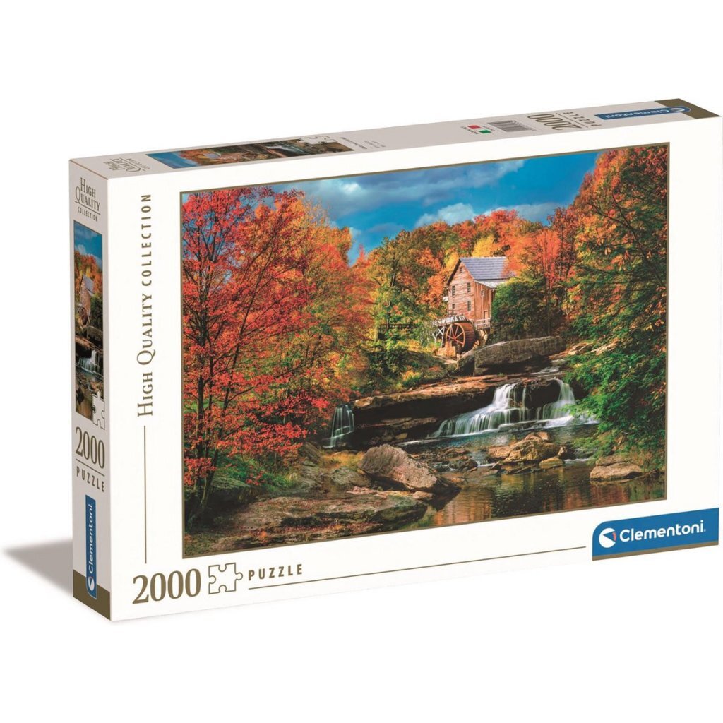 Clementoni High Quality Collection Puzzel Korenmolen aan het Water 2000 Stukjes