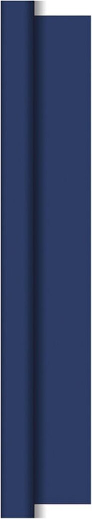 Damast Dark Blue 118x800 Cm Tafelkleed