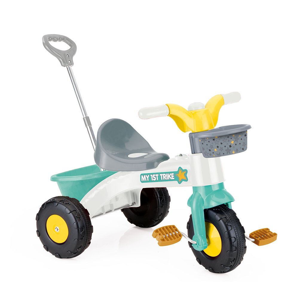 Dolu Driewieler 70x47x70 cm Groen/Geel/Wit/Grijs