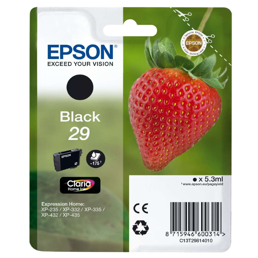 Epson T298140 Origineel Zwart 5
