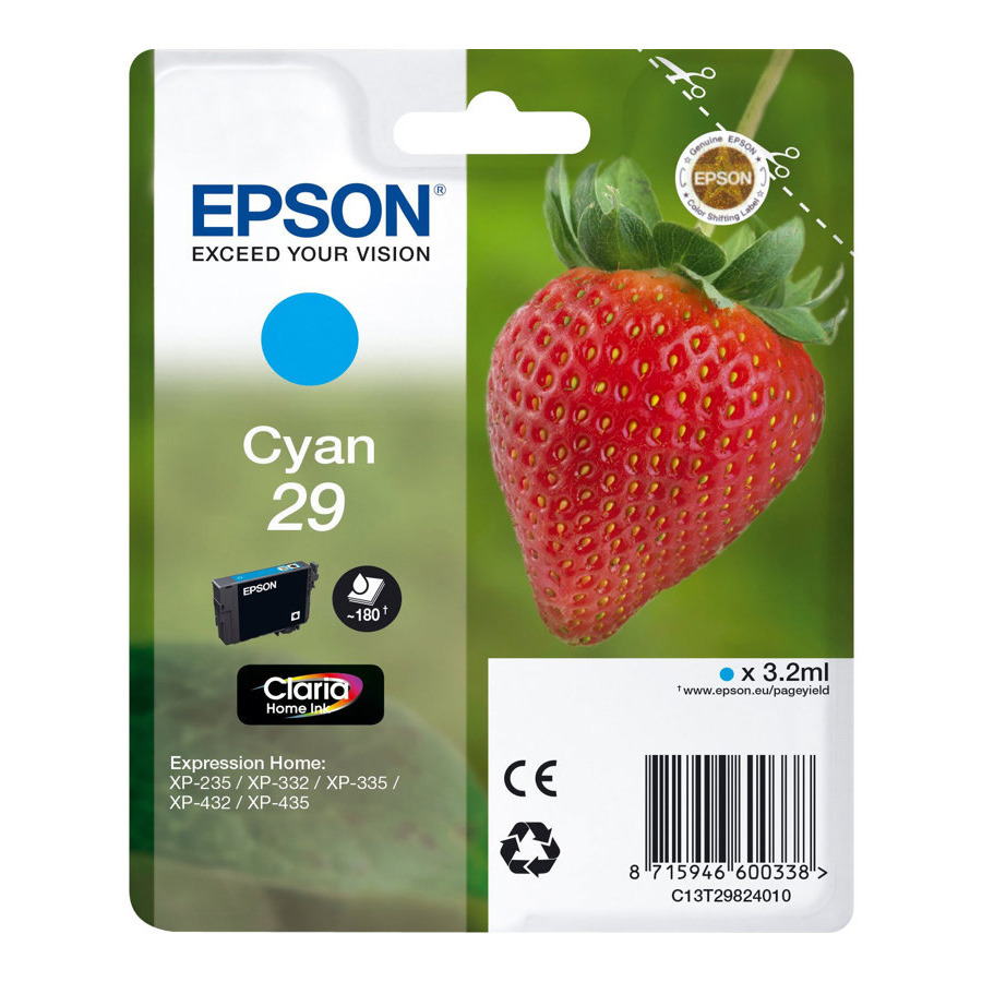 Epson T298240 Origineel Blauw 3