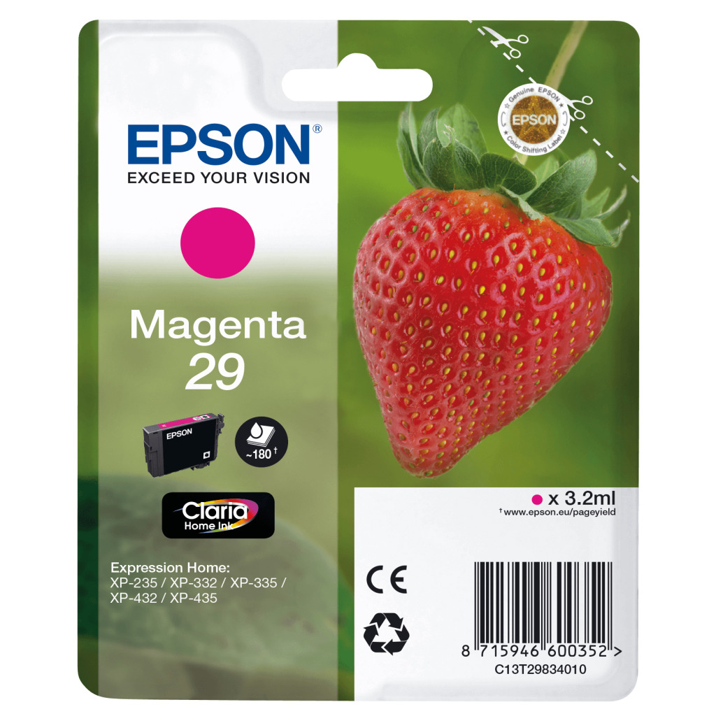 Epson T298340 Origineel Rood 3