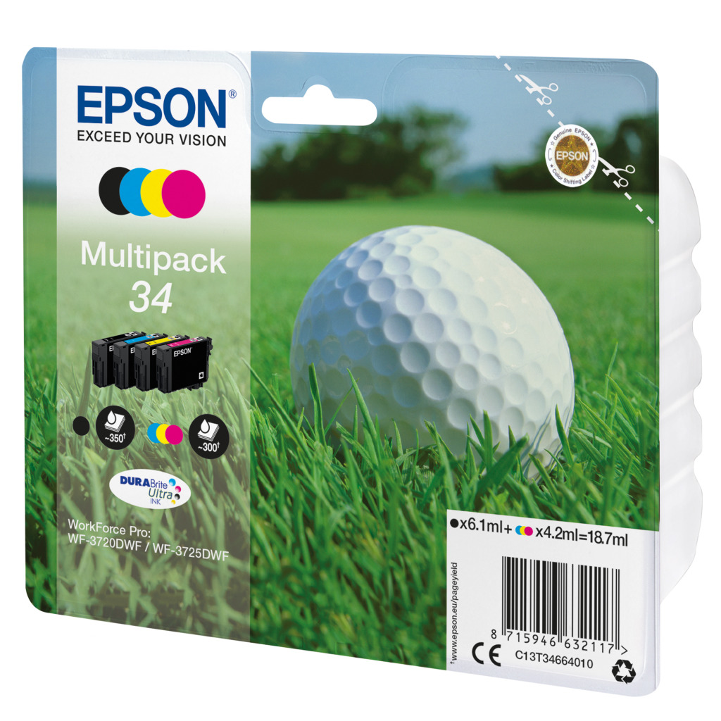 Epson T34 Multipack Origineel (4)