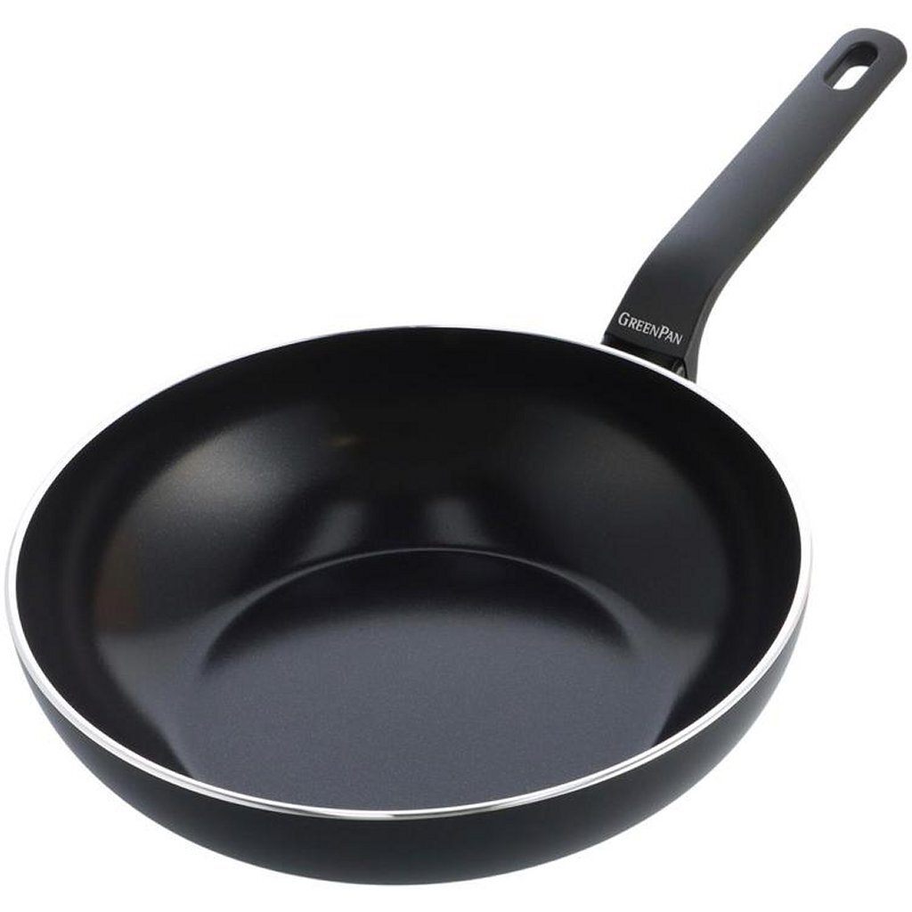 GreenPan Essence Wok 28 cm Zwart