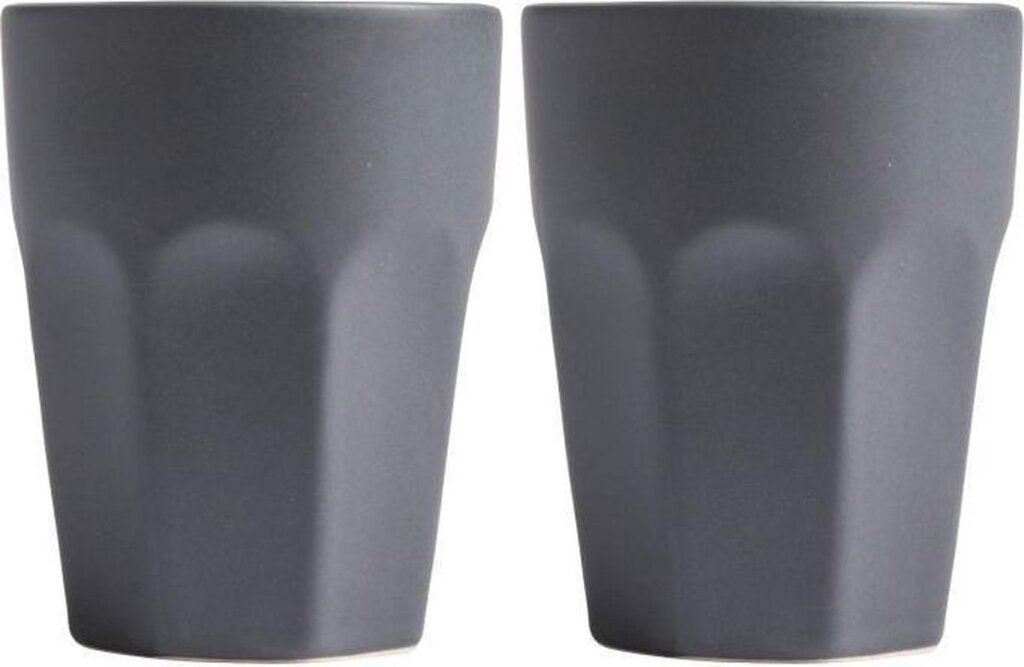 Gusta S/2 Mok 220ml Blauw Cappucino