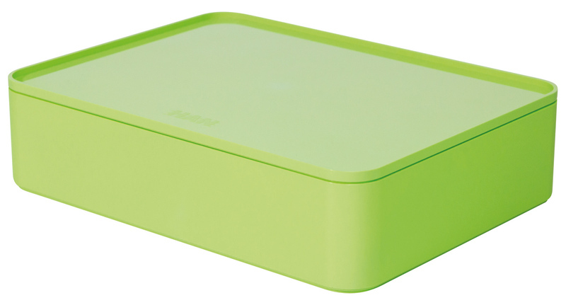 HAN HA-1110-80 Smart-organiser Allison Box Met Binnenschaal En Deksel Limoen Groen