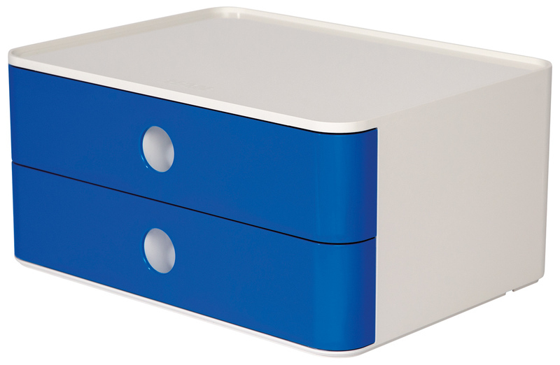 HAN HA-1120-14 Smart-box Allison Met 2 Lades Royal Blauw