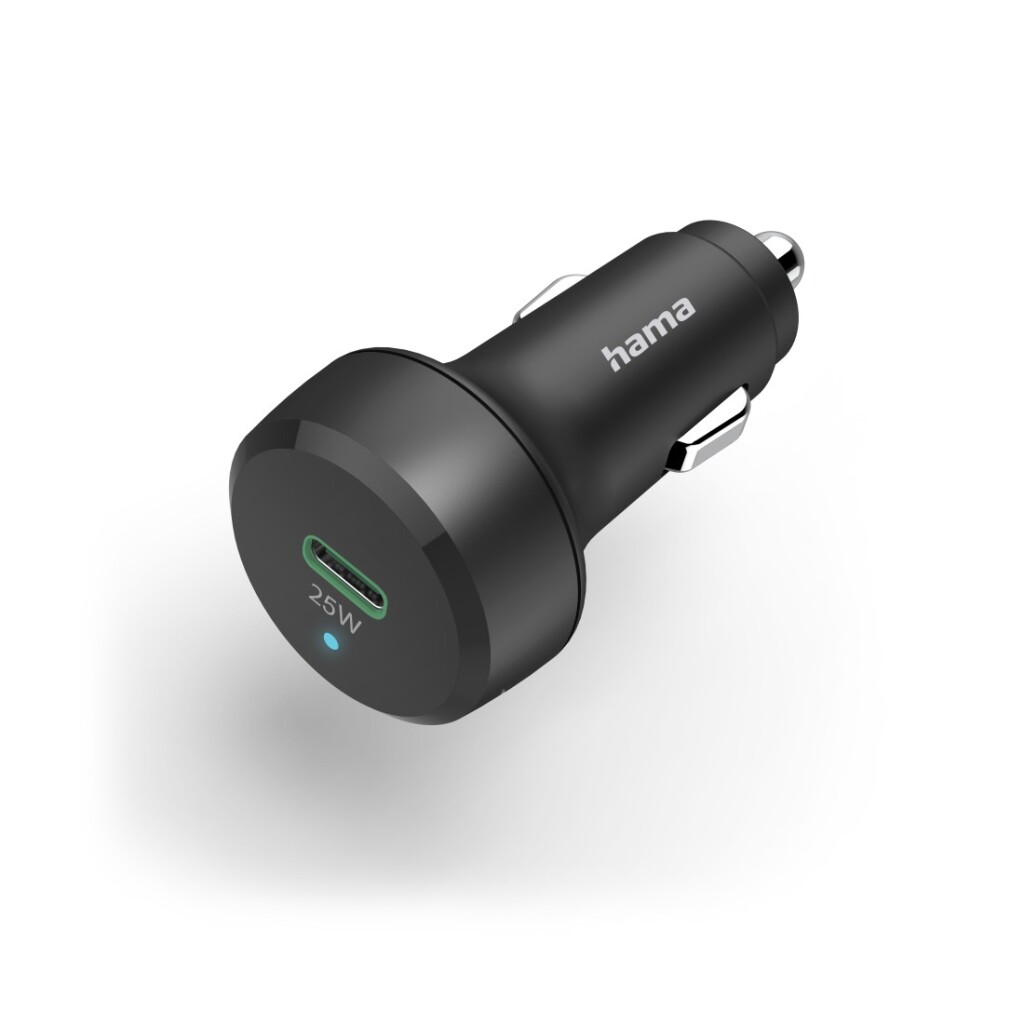Hama Auto-snellader USB-C Power Delivery (PD)/Qualcomm® 25 W Zwart