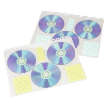 Hama CD Index Bladen voor 60 CD/DVD's
