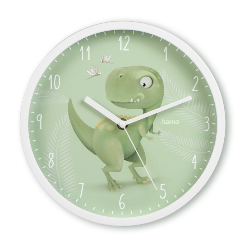 Hama Kinder-wandklok Cebu Tikt Niet Voor Kinderkamers Analoog Ø 25 Cm