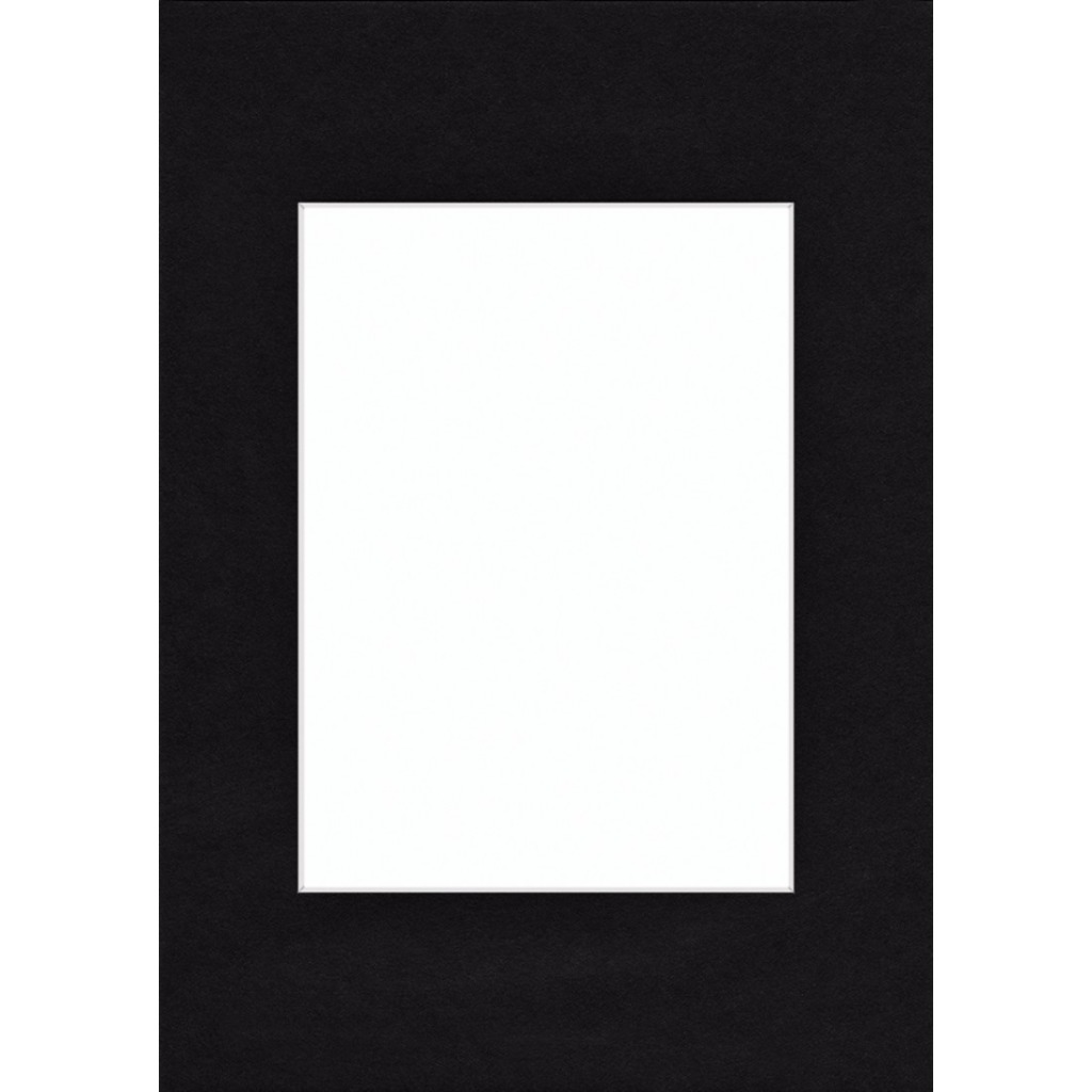 Hama Passe-partout Premium Zacht Zwart 30x40cm