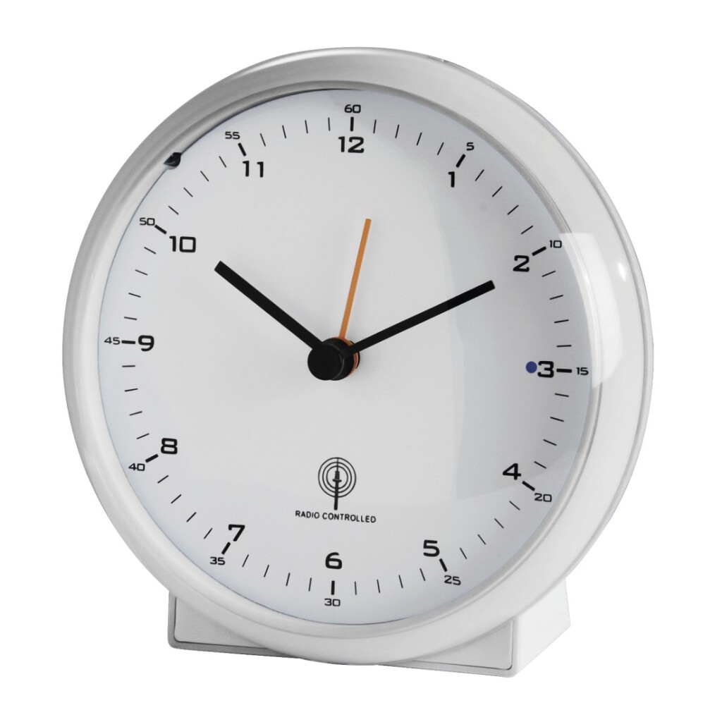 Hama Radiogestuurde Wekker Elegance Pro Geluidsarm Wit