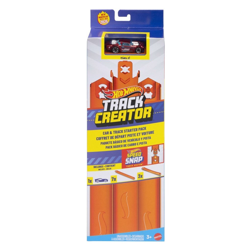 Hot Wheels Track Creator Starterset met Auto + Baan
