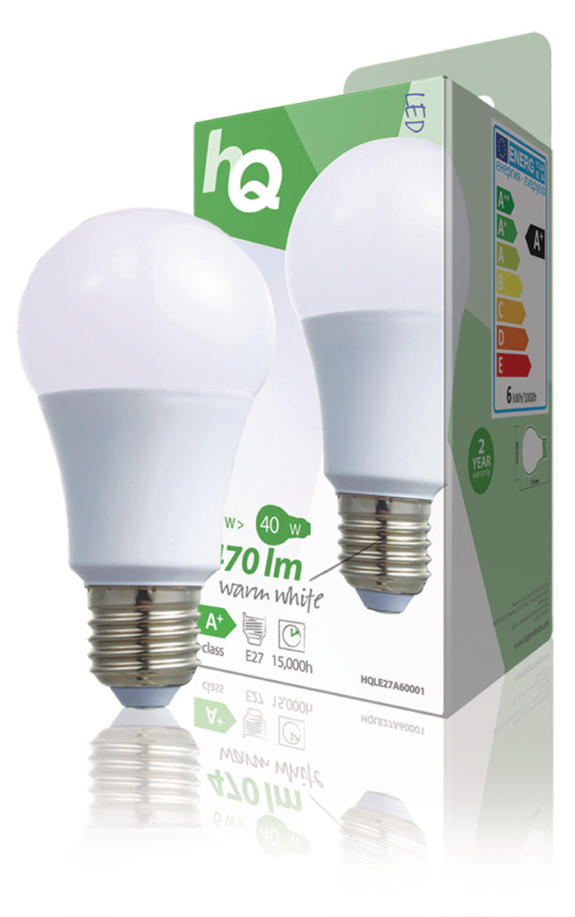 Hq Hqle27a60001 Led-lamp A60 E27 6