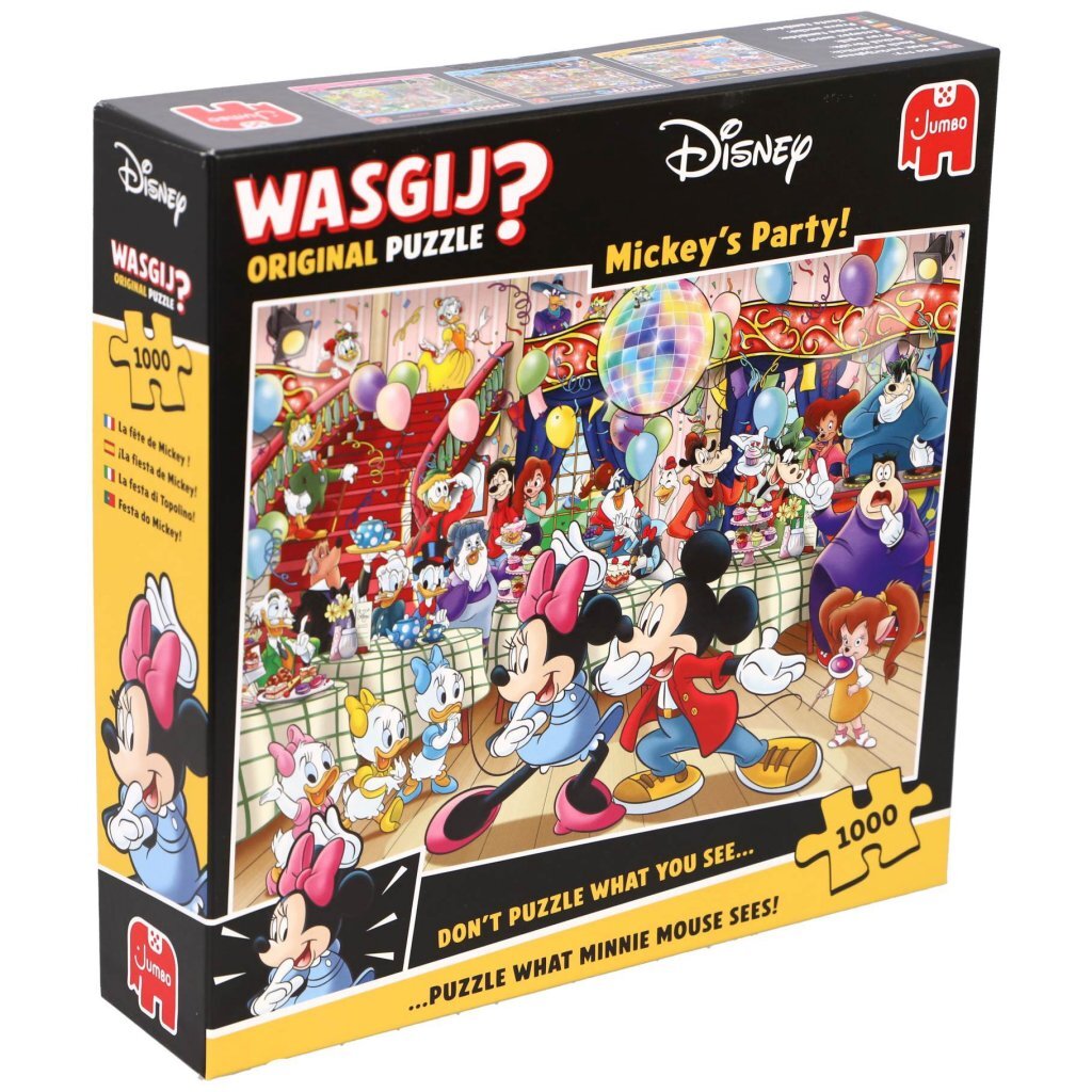 Jumbo Puzzel Wasgij Original Disney Mickey's Party! 1000 Stukjes