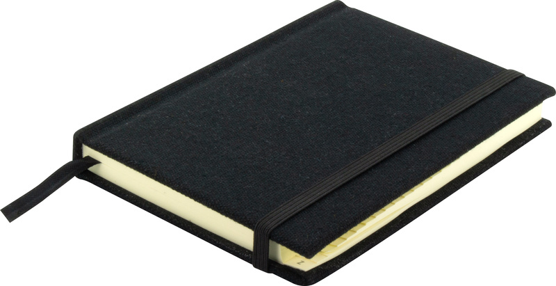 Kangaro K-5106 Alfabetboek A6 A-Z Linnen Hard Cover Zwart