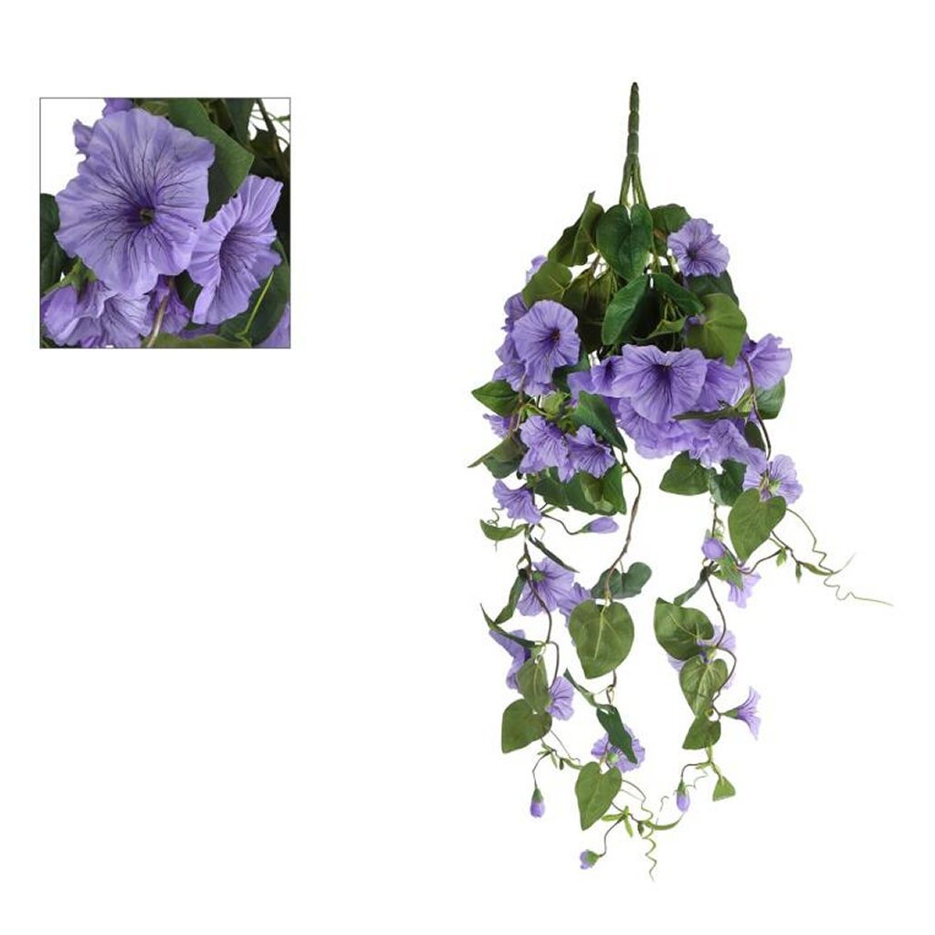 Kunsttak Petunïa 79 cm Paars/Groen