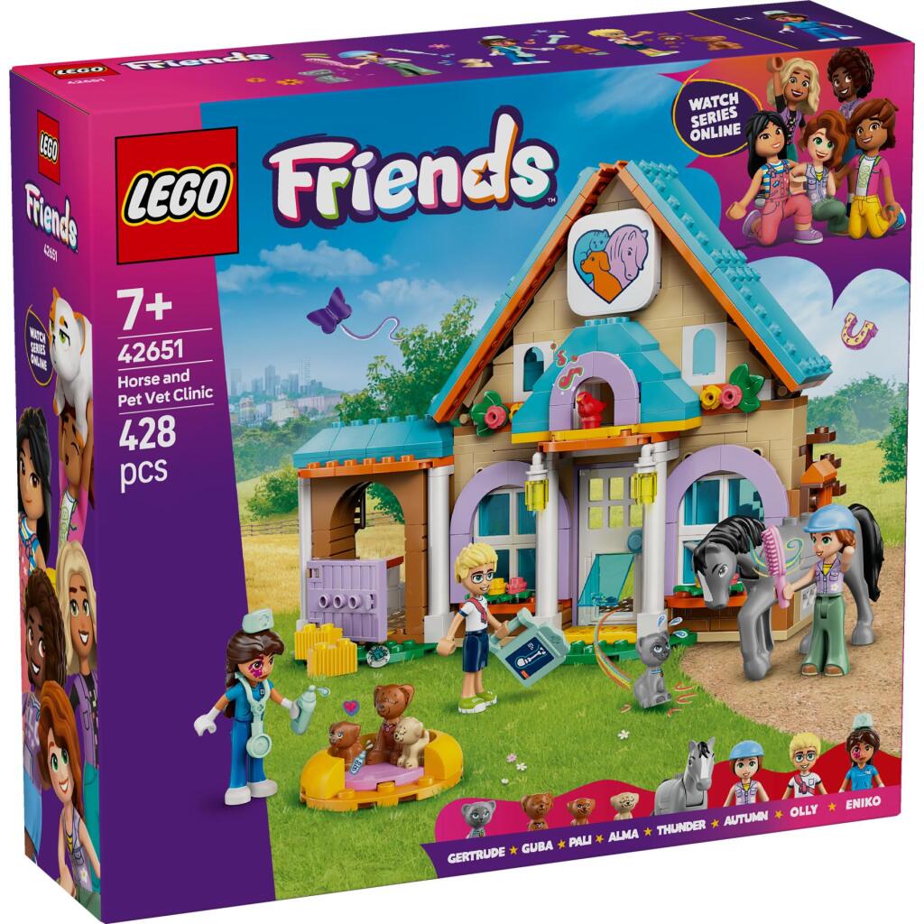 Lego Friends 42651 Dierenkliniek voor Paarden en Huisdieren