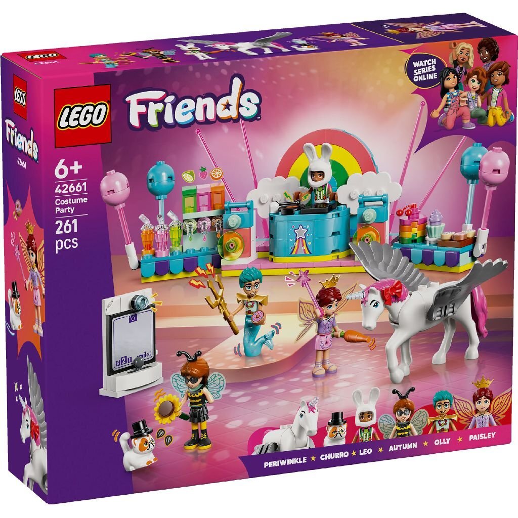 Lego Friends 42661 Verkleedfeestje met Eenhoorn en Fee