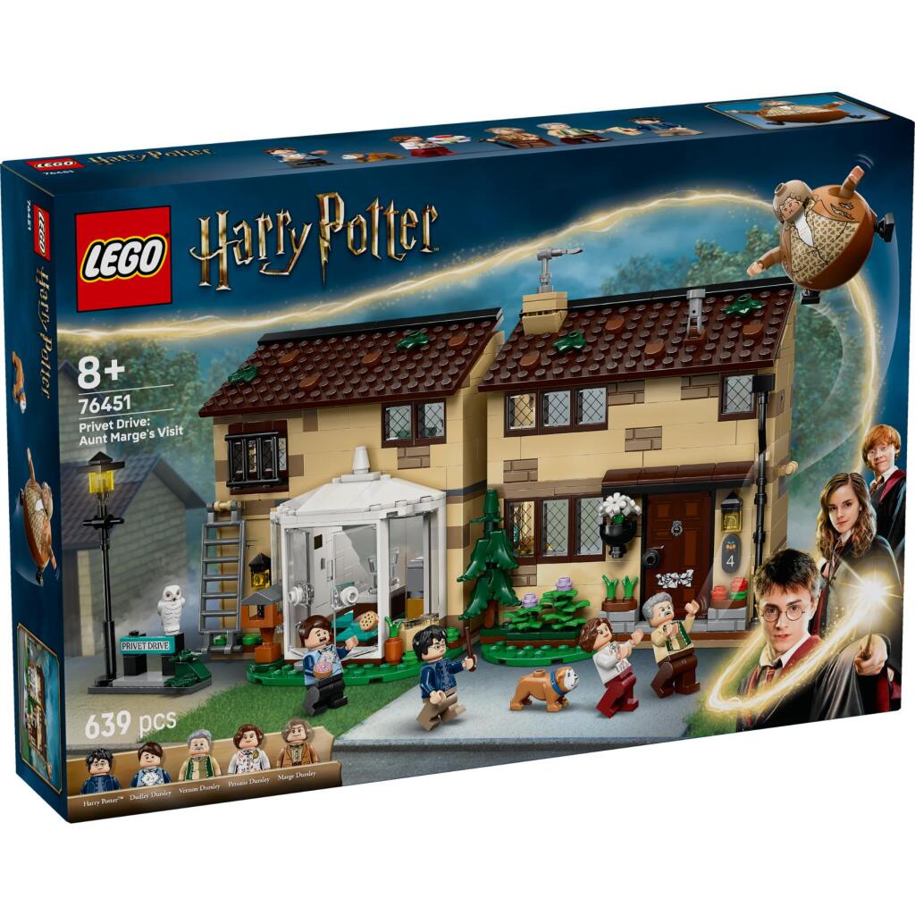 Lego Harry Potter 76451 Ligusterlaan Bezoek Van Tante Margot