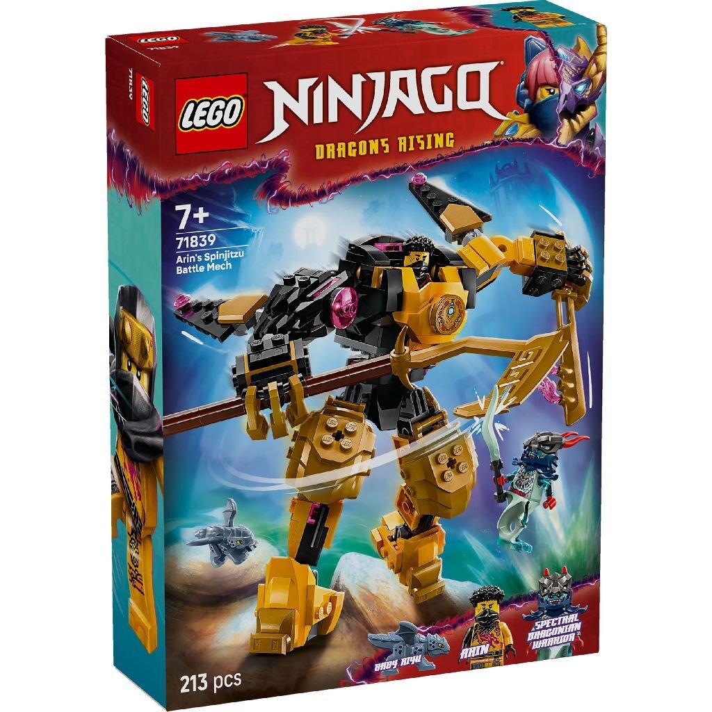 Lego Ninjago 71839 Arins Spinjitzu Strijdmecha
