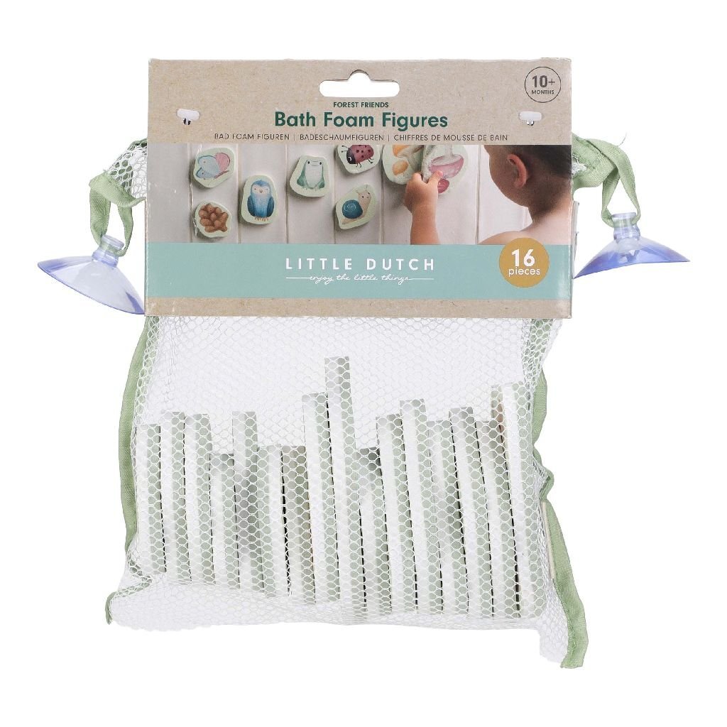 Little Dutch Friends & Fairy Garden Bad Foam Figuren 16 Stuks