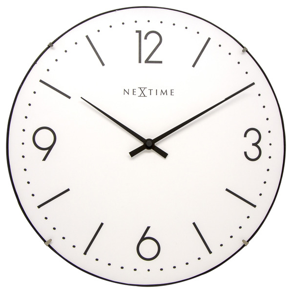 NeXtime NE-3157WI Wandklok Dia. 35 Cm