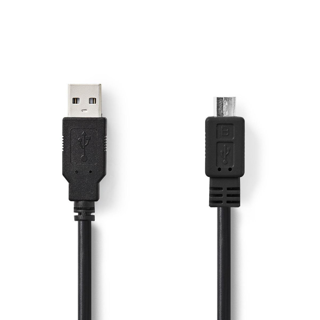 Nedis CCGT60500BK20 Kabel Usb 2.0 A Male - Micro B Male 2