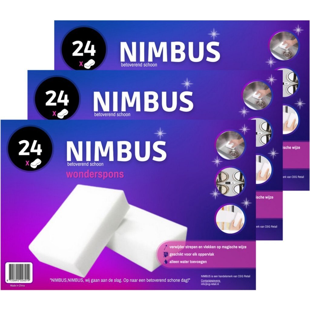 Nimbus Wonderspons 72 Stuks