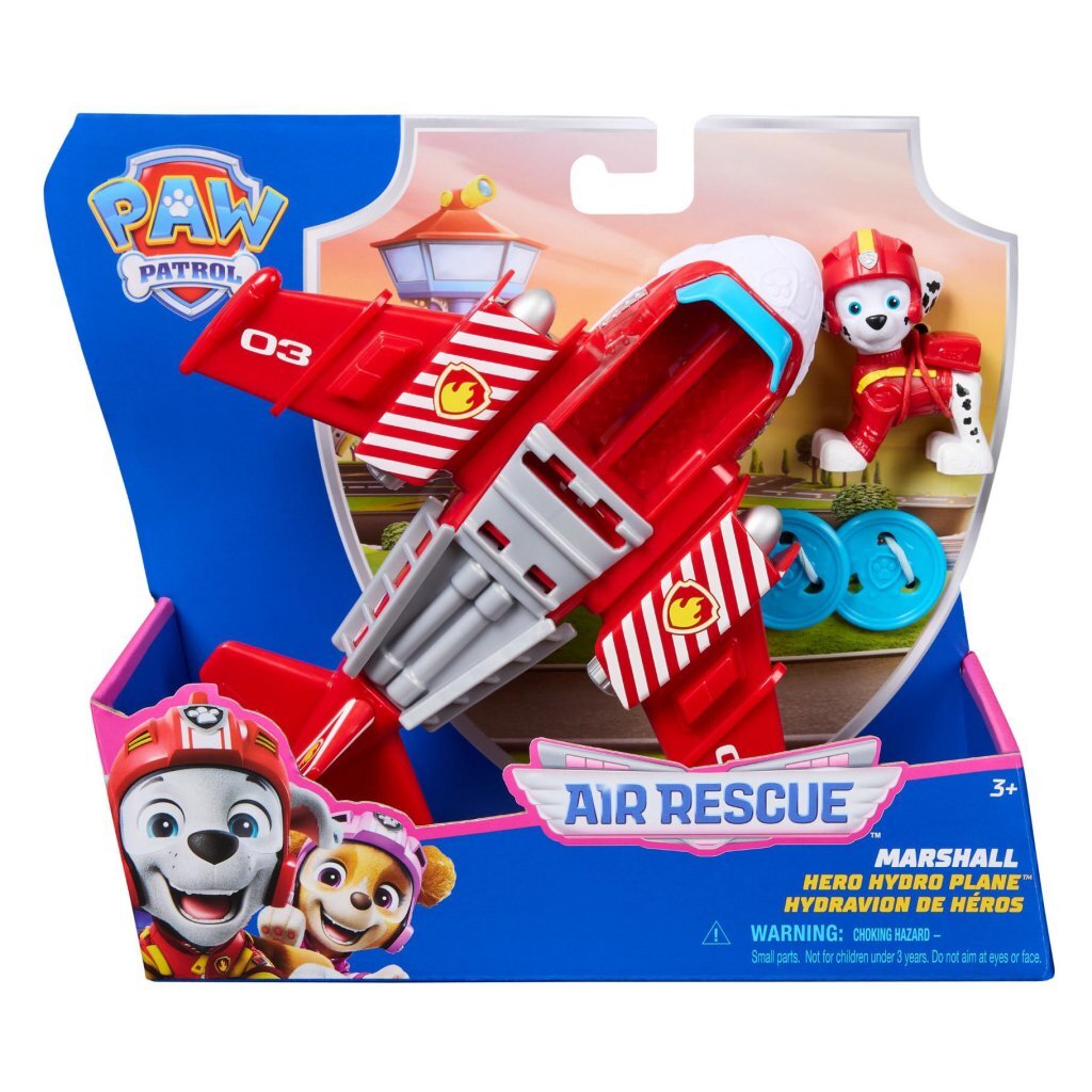 Paw Patrol Air Rescue Marshall met Reddingsvliegtuig