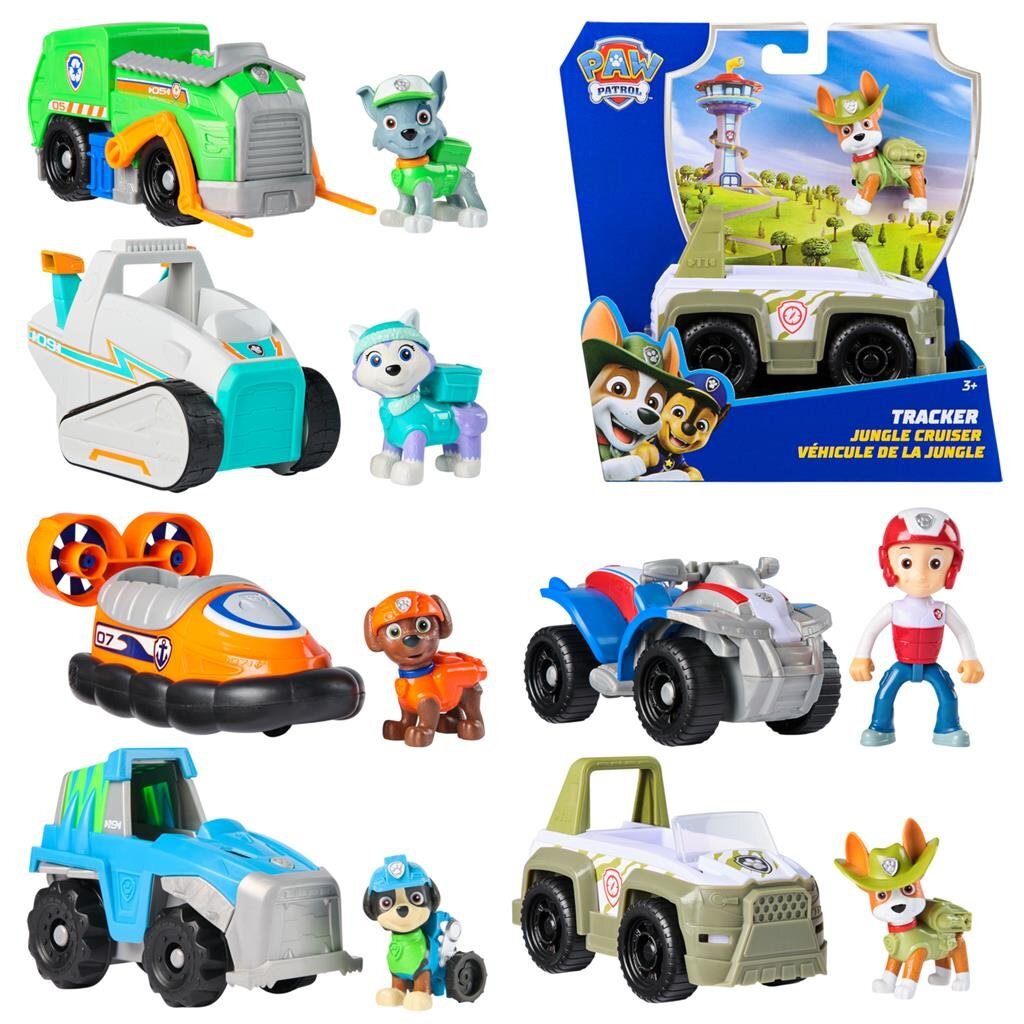 Paw Patrol Pup met Reddingsvoertuig Assorti