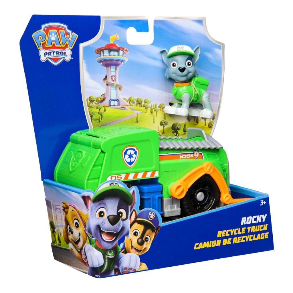 Paw Patrol Rocky met Recycle Truck
