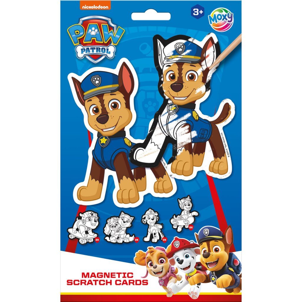 Paw Patrol Scratch Magneten 10 Stuks