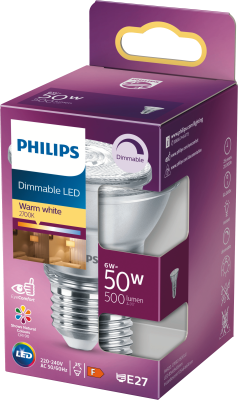 Philips LED Classic50W PAR20 E27 WW 25D D 1SRT4 Verlichting