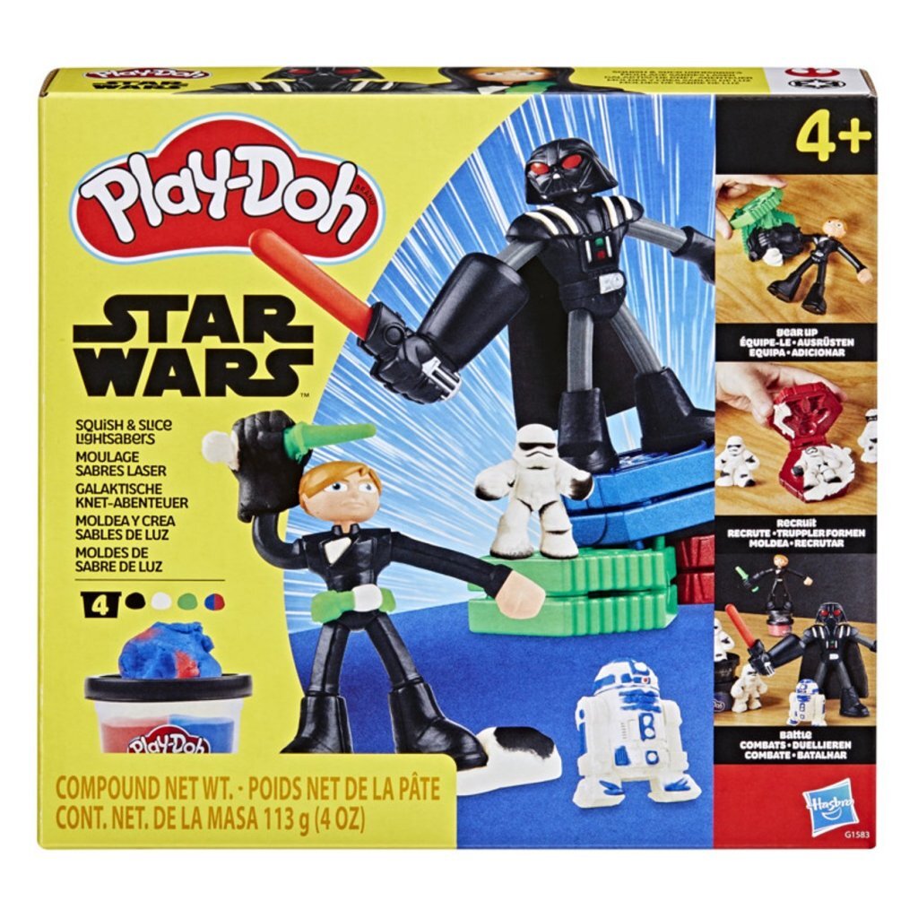 Play-Doh Star Wars Pletten en Hakken Lightsabers