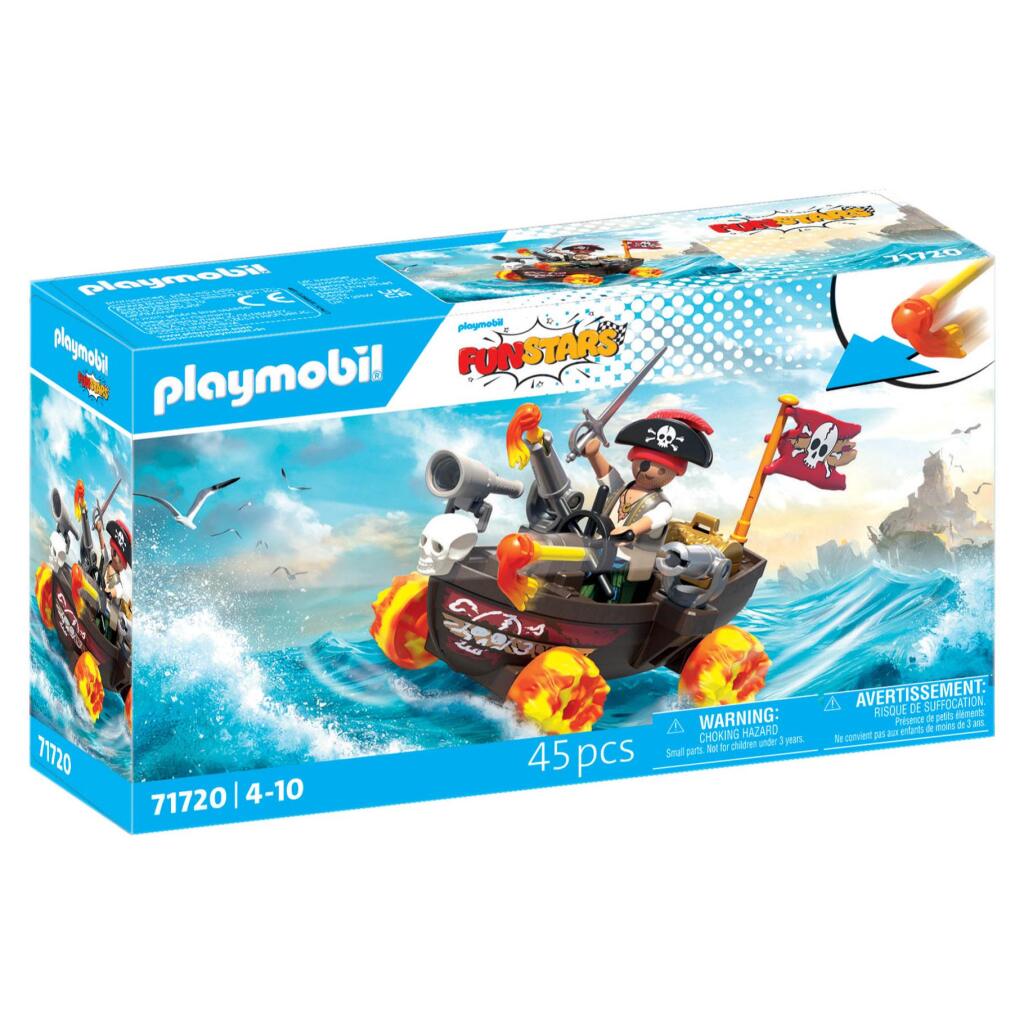 Playmobil 71720 Racende Piratenboot
