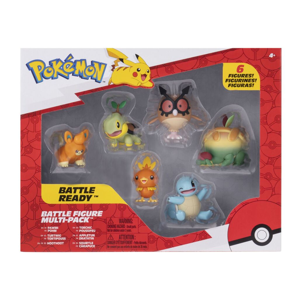 Pokémon Battle Figuren 6 Pack