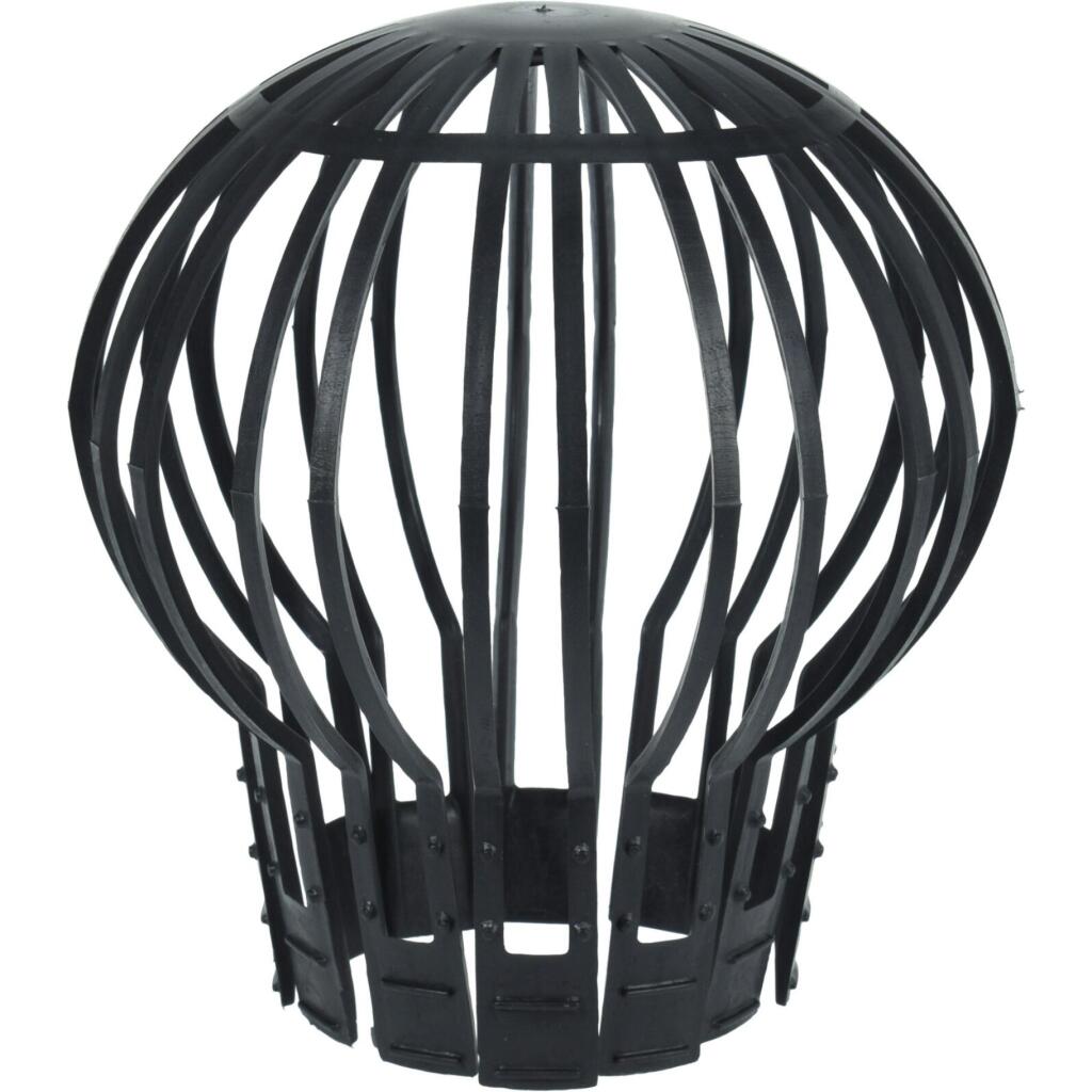 Pro Garden Beschermkap voor Regenpijp 2 Stuks Zwart