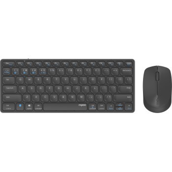Rapoo 9600M Draadloos Multimode Blade Combo TKL Toetsenb-muisset