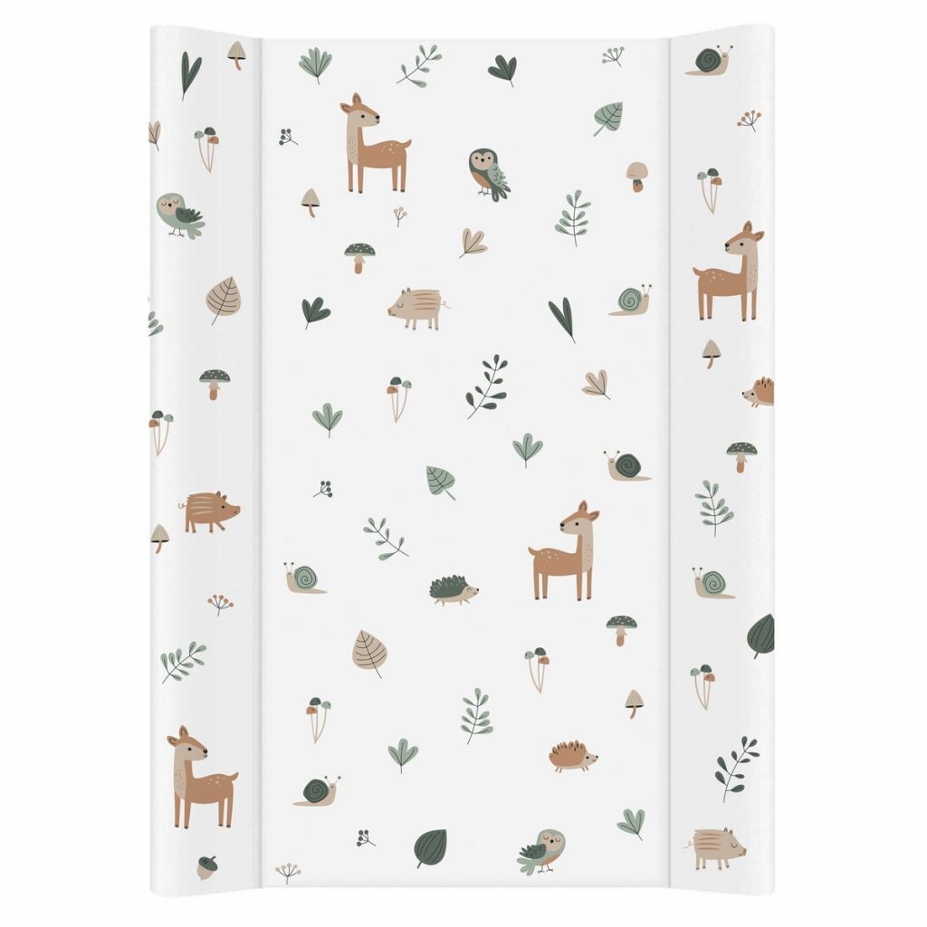 Rotho Aankleedkussen Bosdieren 50x70 cm Wit