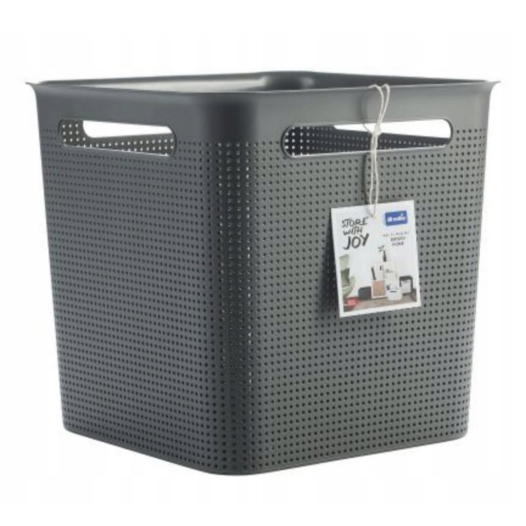 Rotho BRISEN Opbergmand 29.1x29.1x28.1 cm 18L Antraciet