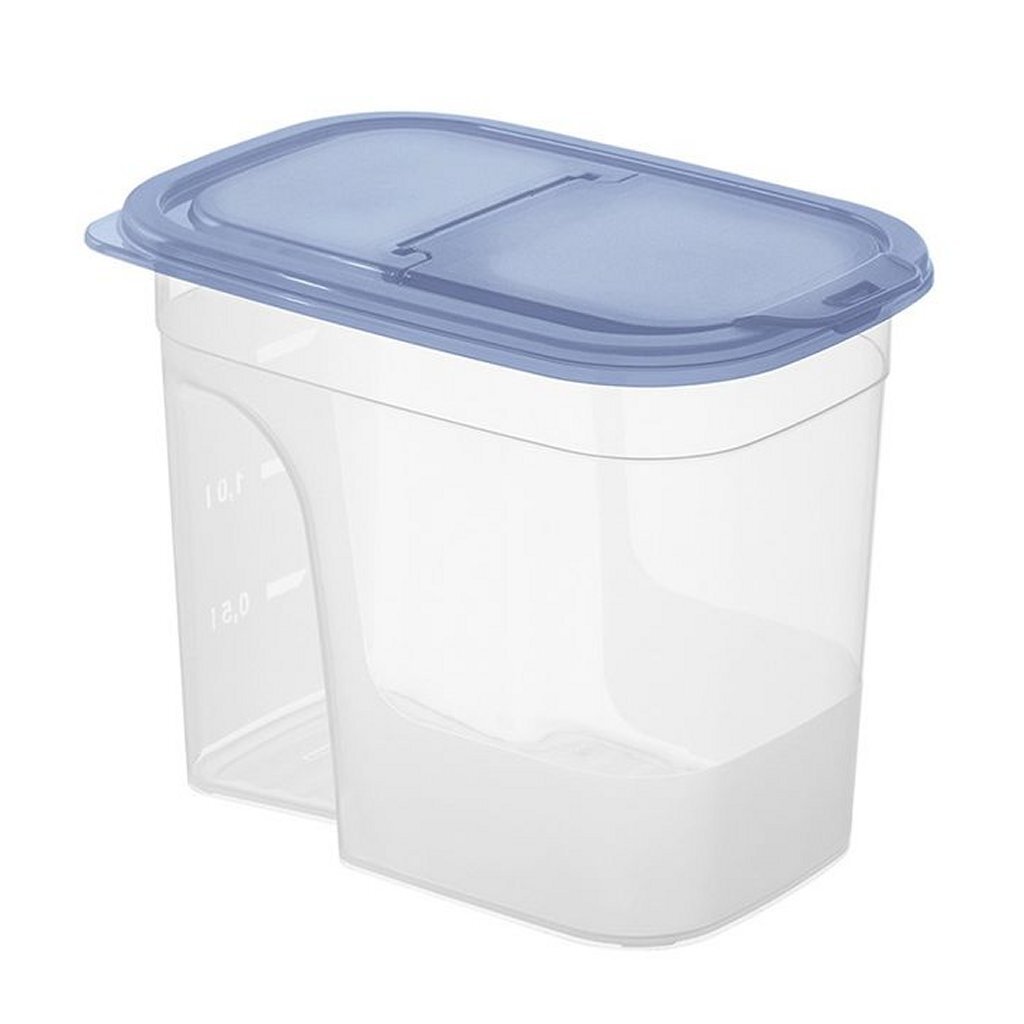 Rotho Sunshine Bewaar-Strooidoos 2.2L Horizon Blauw/Transparant