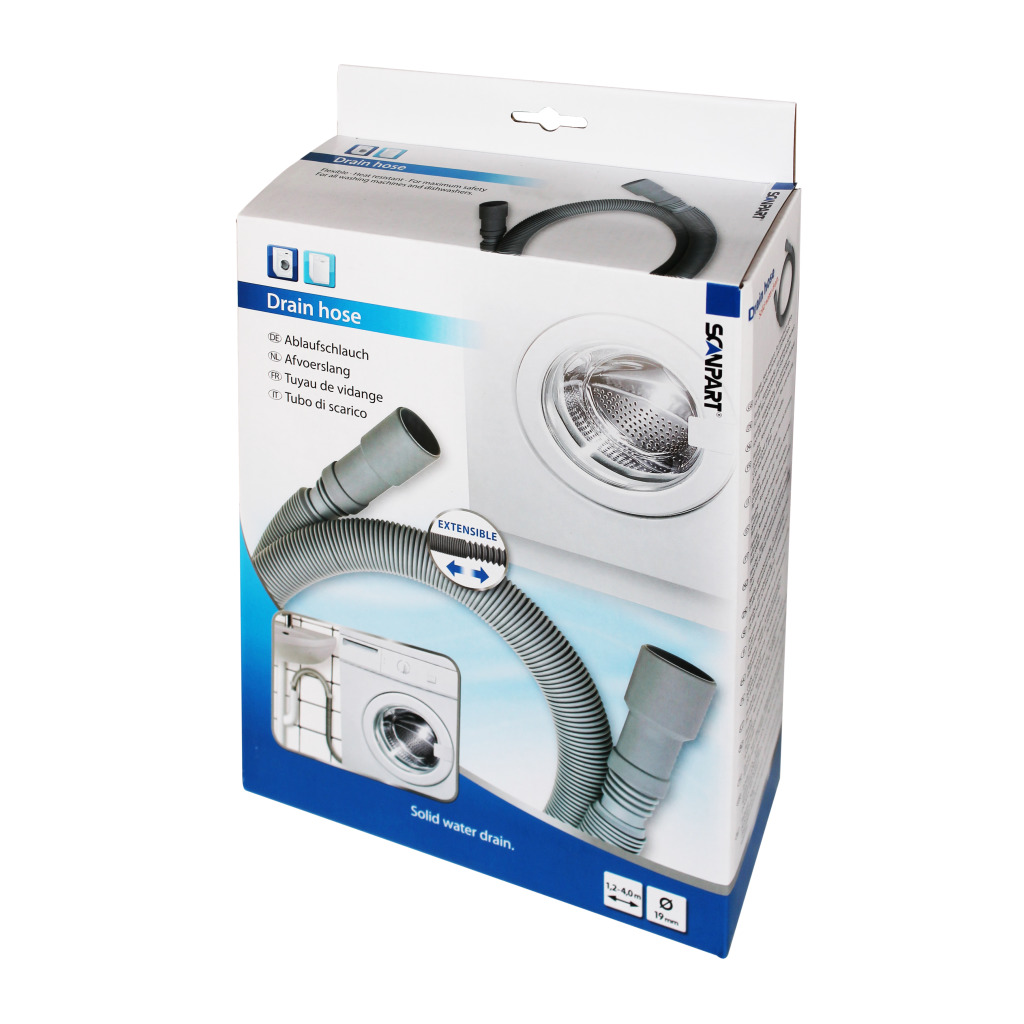 Scanpart 1120120016 F131 Afvoerslang 19mm Rekb. 1