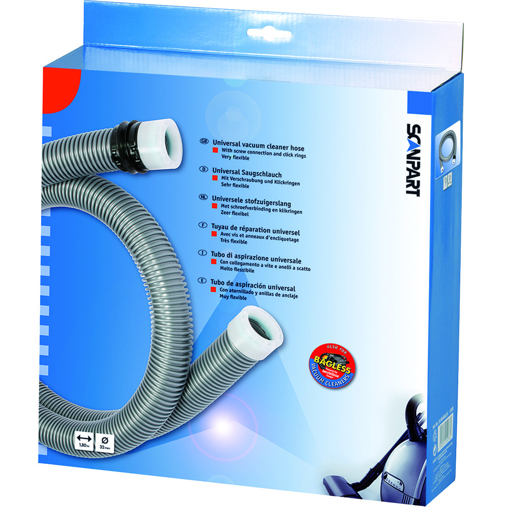 Scanpart 1190026044 U023 Universele Stofzuigerslang